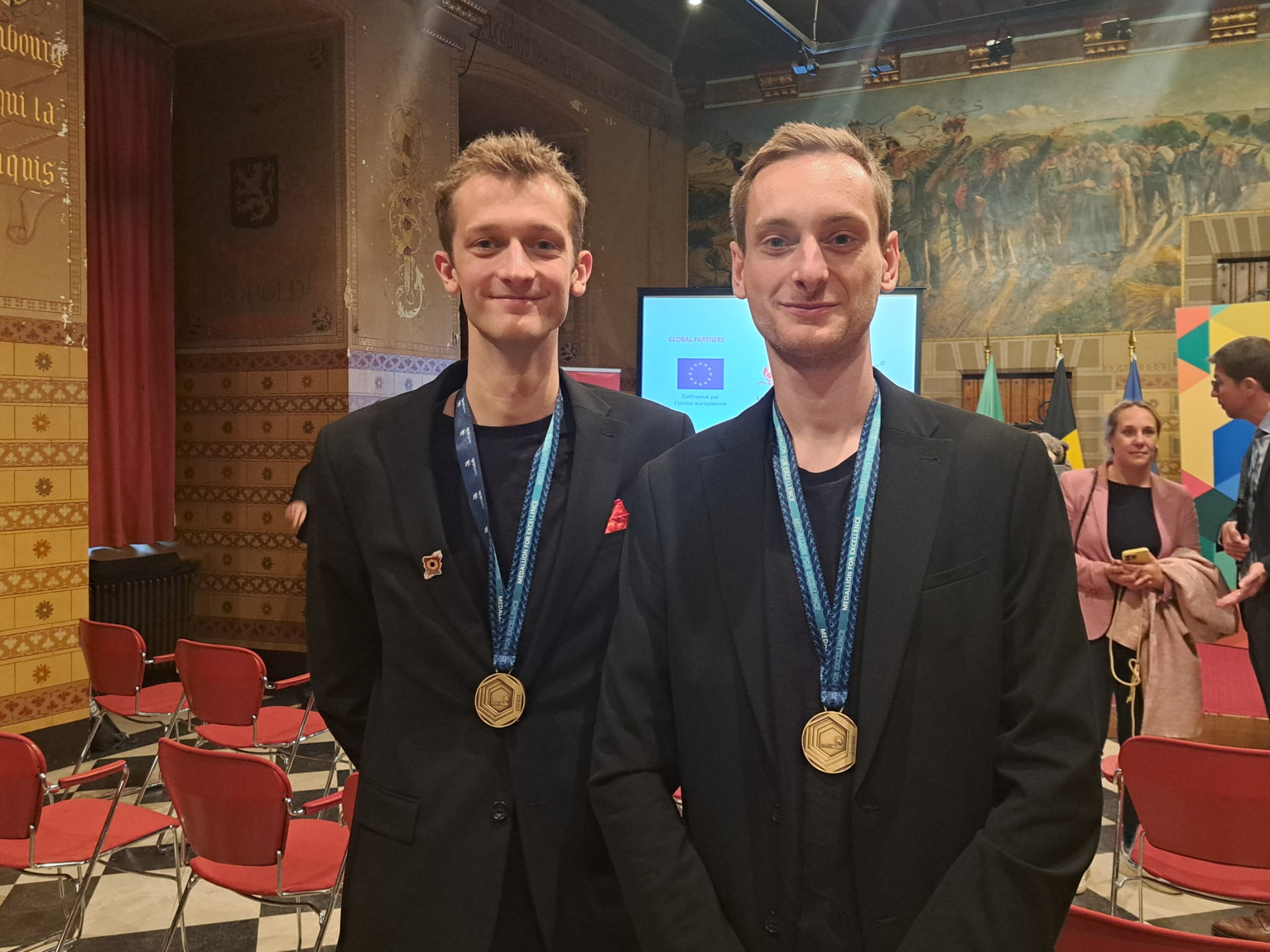 Félicitations à Benjamin et Louis !